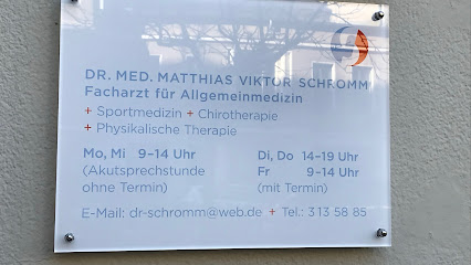 Dr. med. Matthias Viktor Schromm
