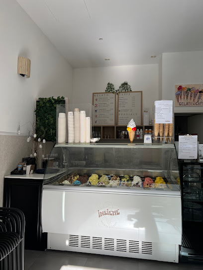 Ice cream parlor at Gleisdreieck